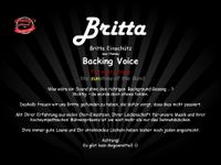 Britta - Backing Voice